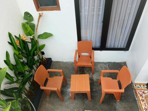 Χώρος καθιστικού στο Ajeng Homestay Uluwatu