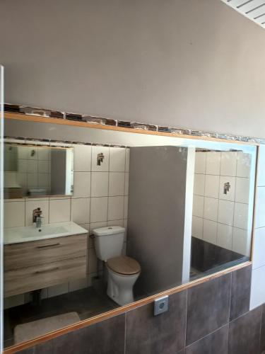 Bathroom sa Location studio Maeva Lodge