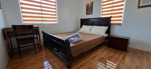 Postel nebo postele na pokoji v ubytování House Brown style