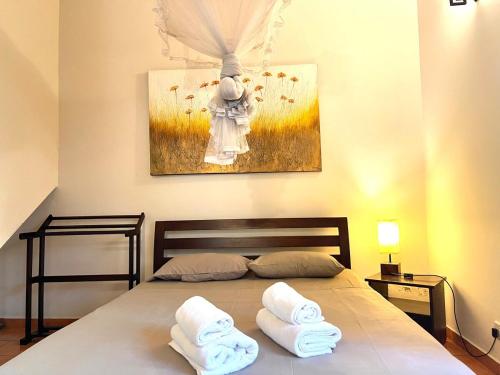 Ένα ή περισσότερα κρεβάτια σε δωμάτιο στο Kandy - City Hideout Villa