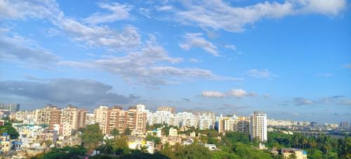 Γενική άποψη της πόλης Pune ή θέα της πόλης από  αυτό το διαμέρισμα