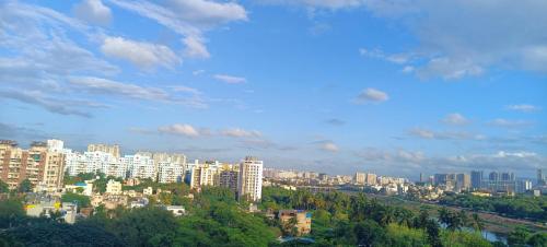 Γενική άποψη της πόλης Pune ή θέα της πόλης από  αυτό το διαμέρισμα