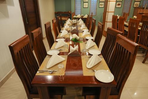 Restaurace v ubytování D Fort Hotel Kollam