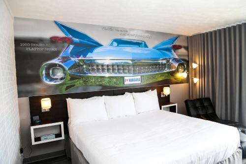 Una habitación en Cadillac Motel Niagara