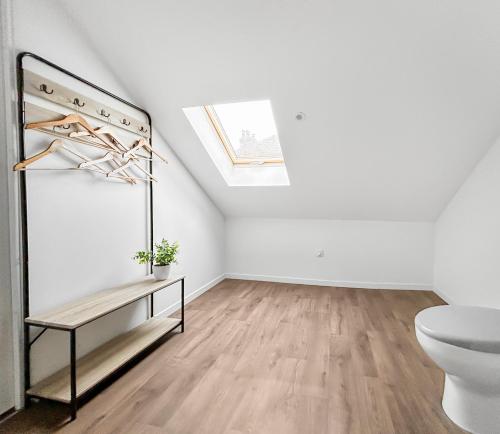 Koupelna v ubytování Fibre Ultra-Rapide, Lit Queen Size, Cosy & Calme