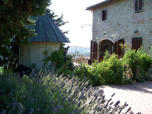 Сад в B&B La Fonte del Machiavelli