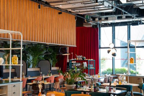 Restaurace v ubytování The Social Hub Florence Belfiore