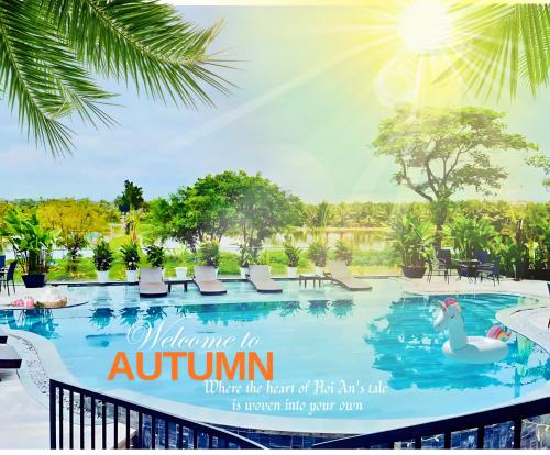 a rendering of a swimming pool at a resort at Retreat by the Ocean - Happy Life Memories Hoi An Hotel & Spa in Hoi An