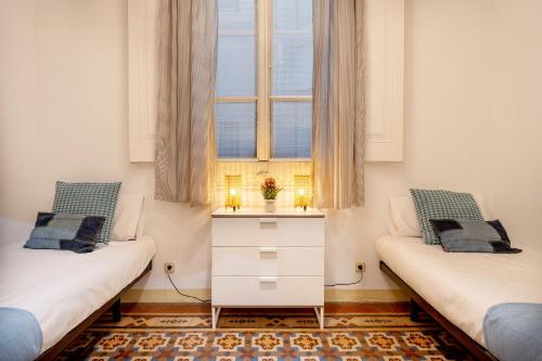 Luxury Business Apartment Gran Vía - 2 rooms - Romantic Eixample - 8min Passeig Gràcia