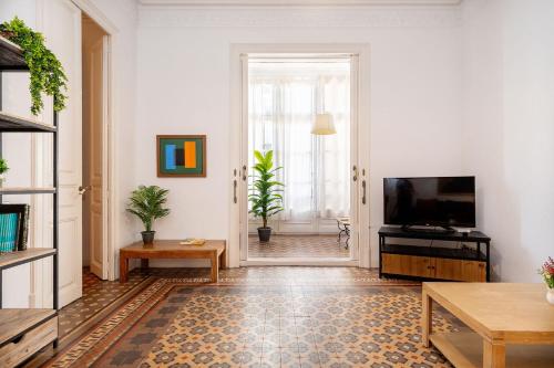 Luxury Business Apartment Gran Vía - 2 rooms - Romantic Eixample - 8min Passeig Gràcia