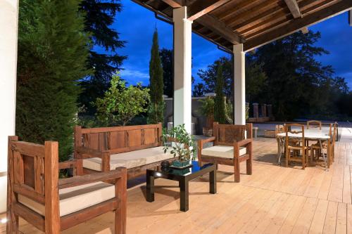 Αίθριο ή υπαίθριος χώρος στο Villa Bredina