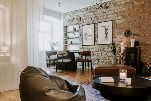 Χώρος καθιστικού στο Agata Studio