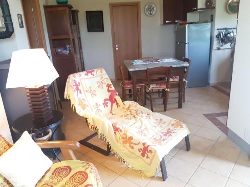 Χώρος καθιστικού στο Your Country House Close To The See