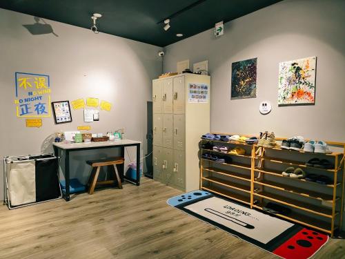 Dapur atau dapur kecil di 嵐文人旅店
