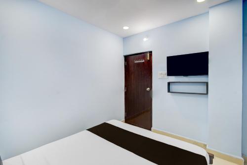 Μια τηλεόραση ή/και κέντρο ψυχαγωγίας στο Hotel O Stayo