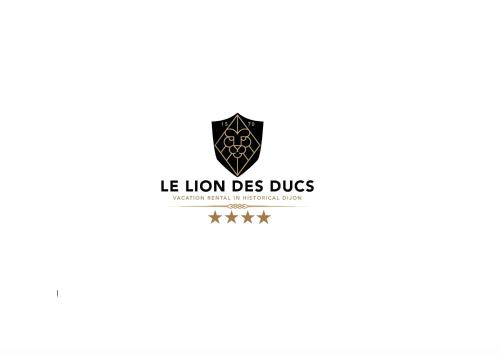 Un logotipo para los discos de Londres. en Centre historique de Dijon "Le Lion des Ducs" et "Le Lion des Ducs with Terrace", en Dijon