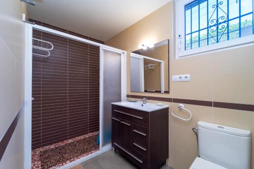 Et badeværelse på Villa Zenia Beach