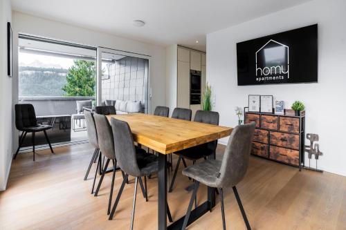 homy City Diamant - Penthouse in Feldkirch, Grenznähe und doch Zentral