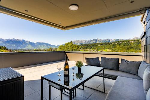 homy City Diamant - Penthouse in Feldkirch, Grenznähe und doch Zentral