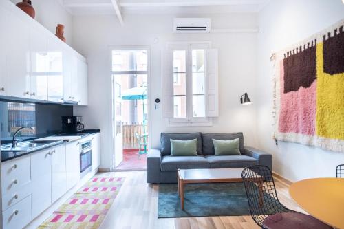 Oasis with a terrace in the heart of Gracia, Barcelona