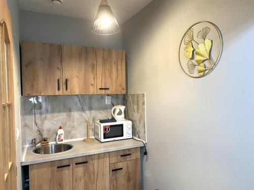 Η κουζίνα ή μικρή κουζίνα στο Kael Apartment 2