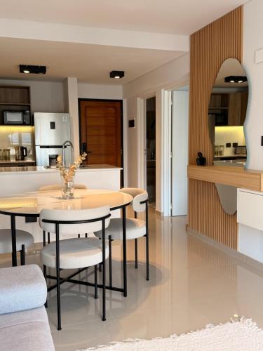 Nhà bếp/bếp nhỏ tại Departamento Frente al Mar