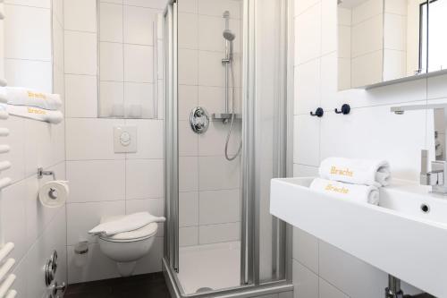 Koupelna v ubytování Appartementhaus Bracht - Kätemöh