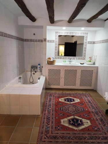 Koupelna v ubytování Casa Medina