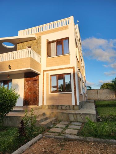 Budova, kde se vila nachází