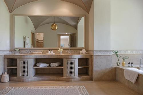 Koupelna v ubytování Villa Monica