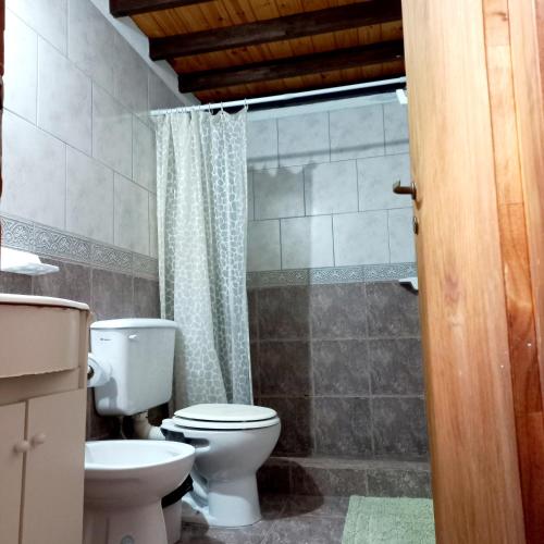 Bany a Cabañas Los Nonos