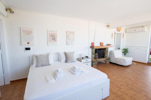 Glyfada Residence Top Floor With Sea & Tower View
