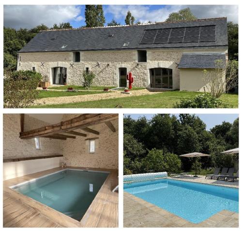Foto Les Gîtes de La Pellerie - 2 piscines intérieur & extérieur - Touraine - 3 gîtes - familial, calme, campagne 1