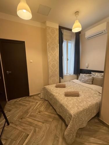 Cama o camas de una habitación en Váci Corso Home