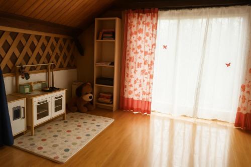 Dapur atau dapur kecil di Ubytování Háj