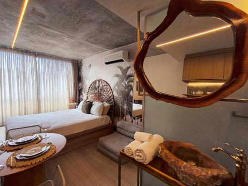 Katil atau katil-katil dalam bilik di Setai Yacht com Café by Apartamentos Jampa
