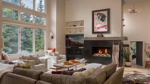 Posezení v ubytování Serenvale Retreat