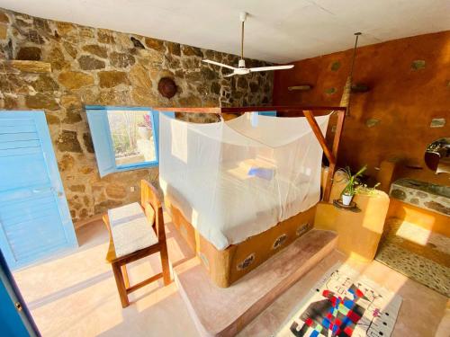 Χώρος καθιστικού στο Villa Nanami