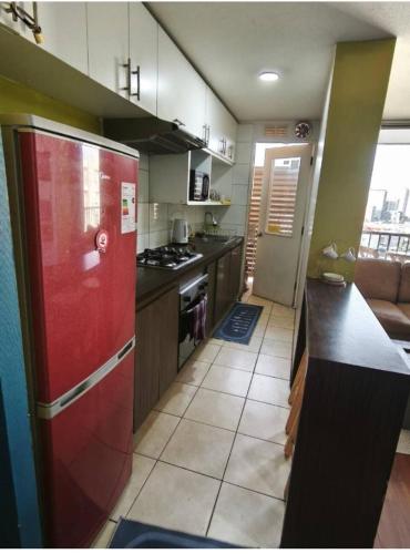 Kuchyň nebo kuchyňský kout v ubytování Departamento 1 dormitorio, cercano aeropuerto y clínicas destacadas