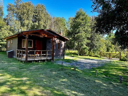 En have udenfor Cabaña La magia del Sur