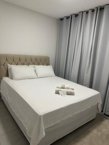 Postel nebo postele na pokoji v ubytování Apartamento vista Mar