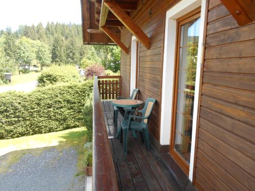 Balkón nebo terasa v ubytování Apartmány Base Camp