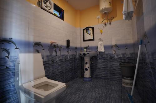 Koupelna v ubytování The northern nook by lake & woods