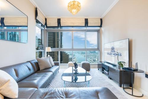 Exquisite Marina Home with Panoramic Yacht Views
