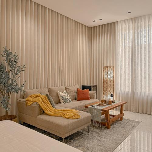 Χώρος καθιστικού στο FAYAH Privet Suite