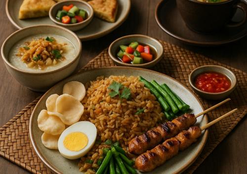 Đồ ăn tại/gần căn hộ