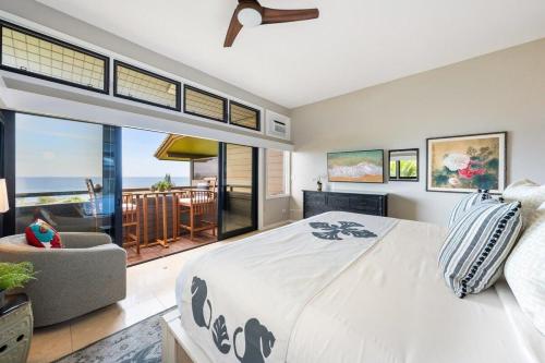 Postel nebo postele na pokoji v ubytování Kapalua Ridge Villas 311 · KRV 311 Beautiful Kapalua Villa for W