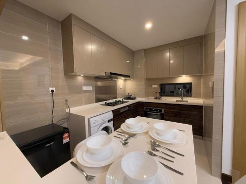 Nhà bếp/bếp nhỏ tại R&F Studio for 2-3pax JB Central CIQ