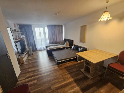 TV a/nebo společenská místnost v ubytování Urlaub in Herzen des Bayerischen Waldes