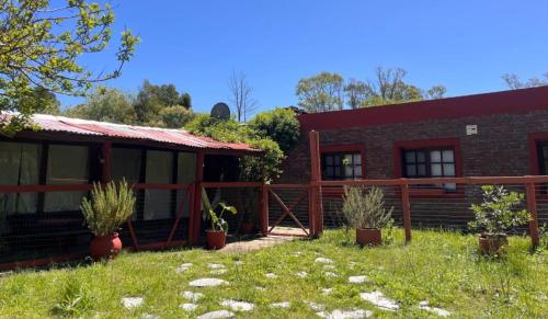Zahrada ubytování Casa cómoda en La Barra